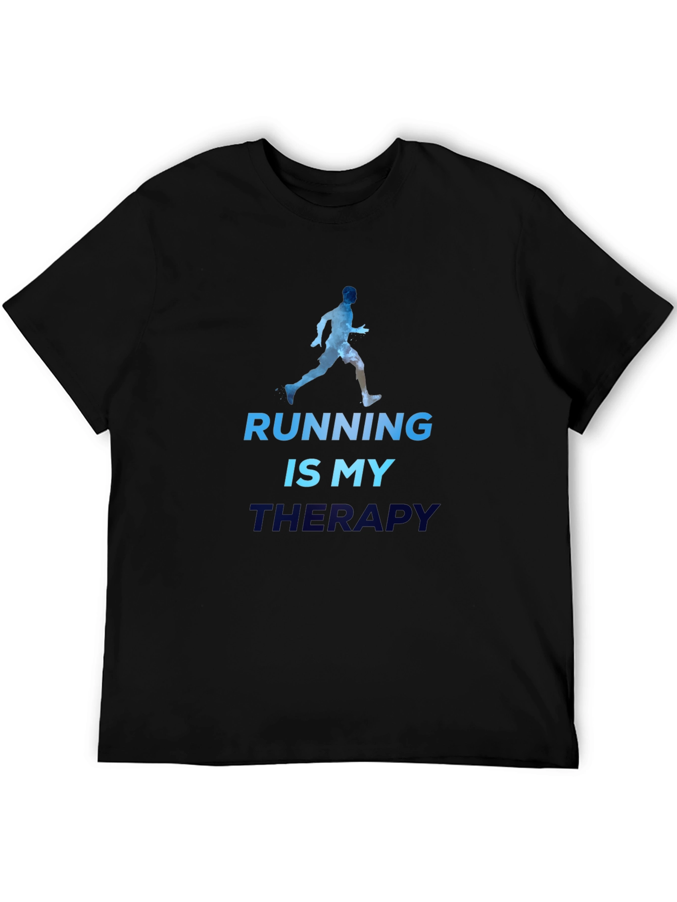 Running is My Therapy Graphic Tee
