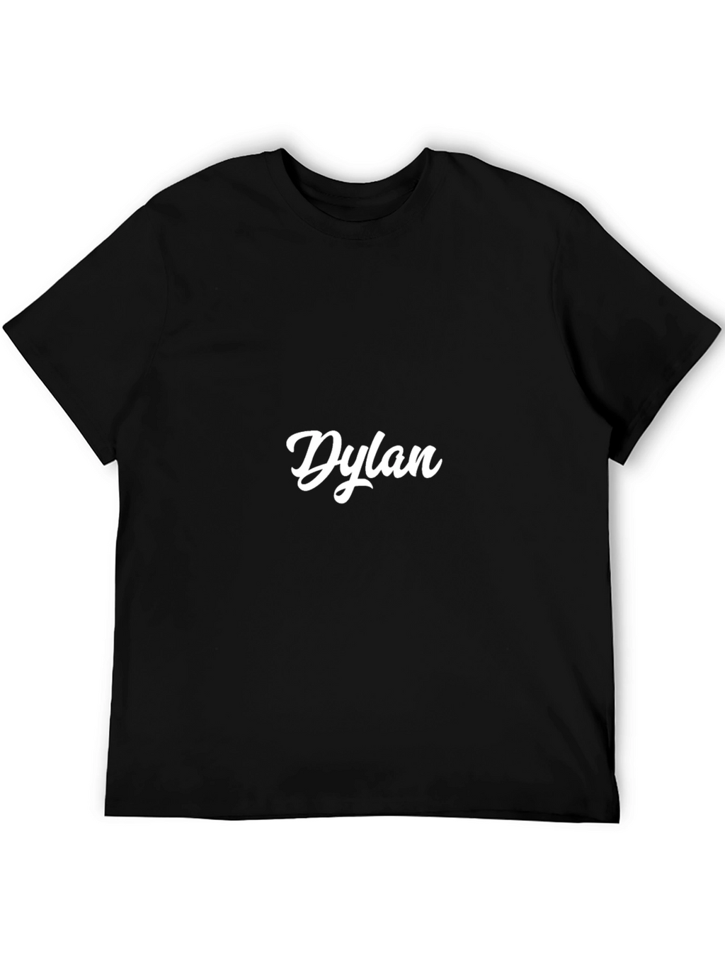 Personalized Dylan Black T-Shirt
