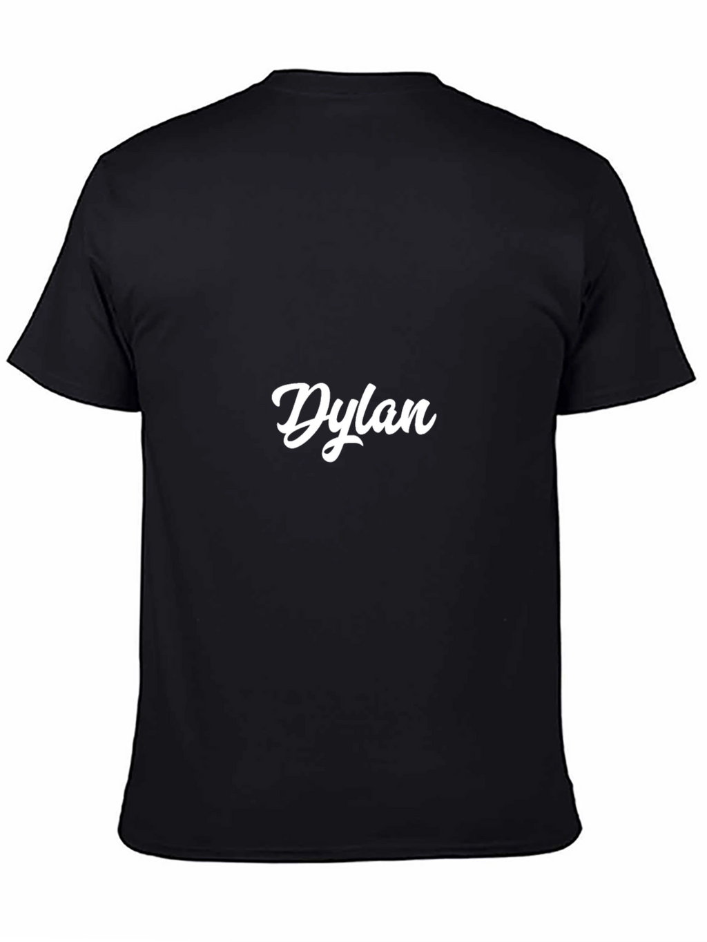 Personalized Dylan Black T-Shirt