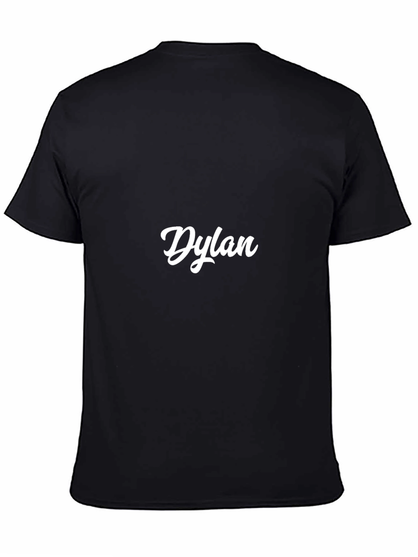 Personalized Dylan Black T-Shirt