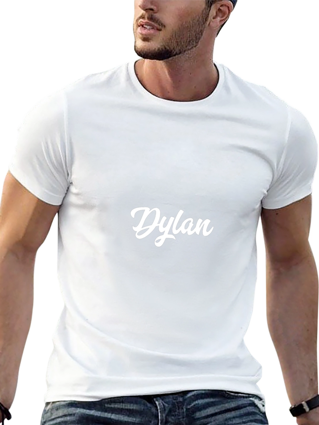 Personalized Dylan Black T-Shirt
