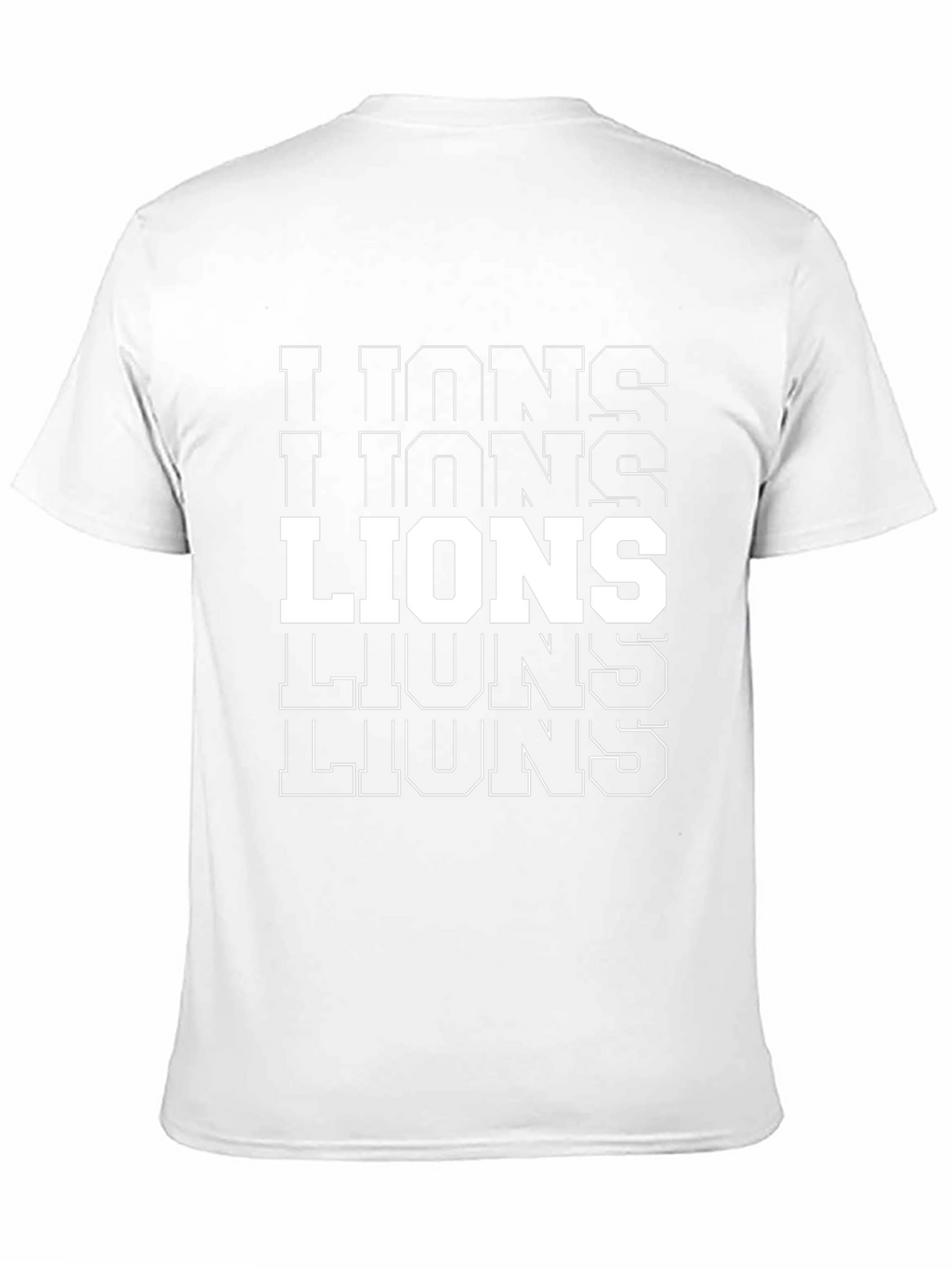 Bold Lions Graphic Tee - Black Cotton T-Shirt