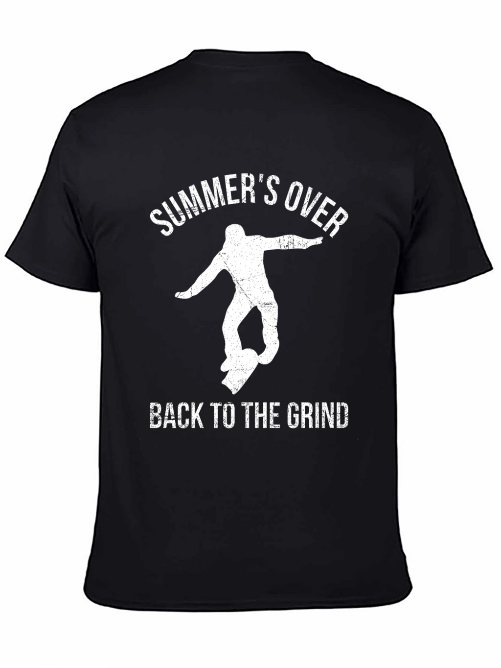 Summers Over Black Graphic T-Shirt