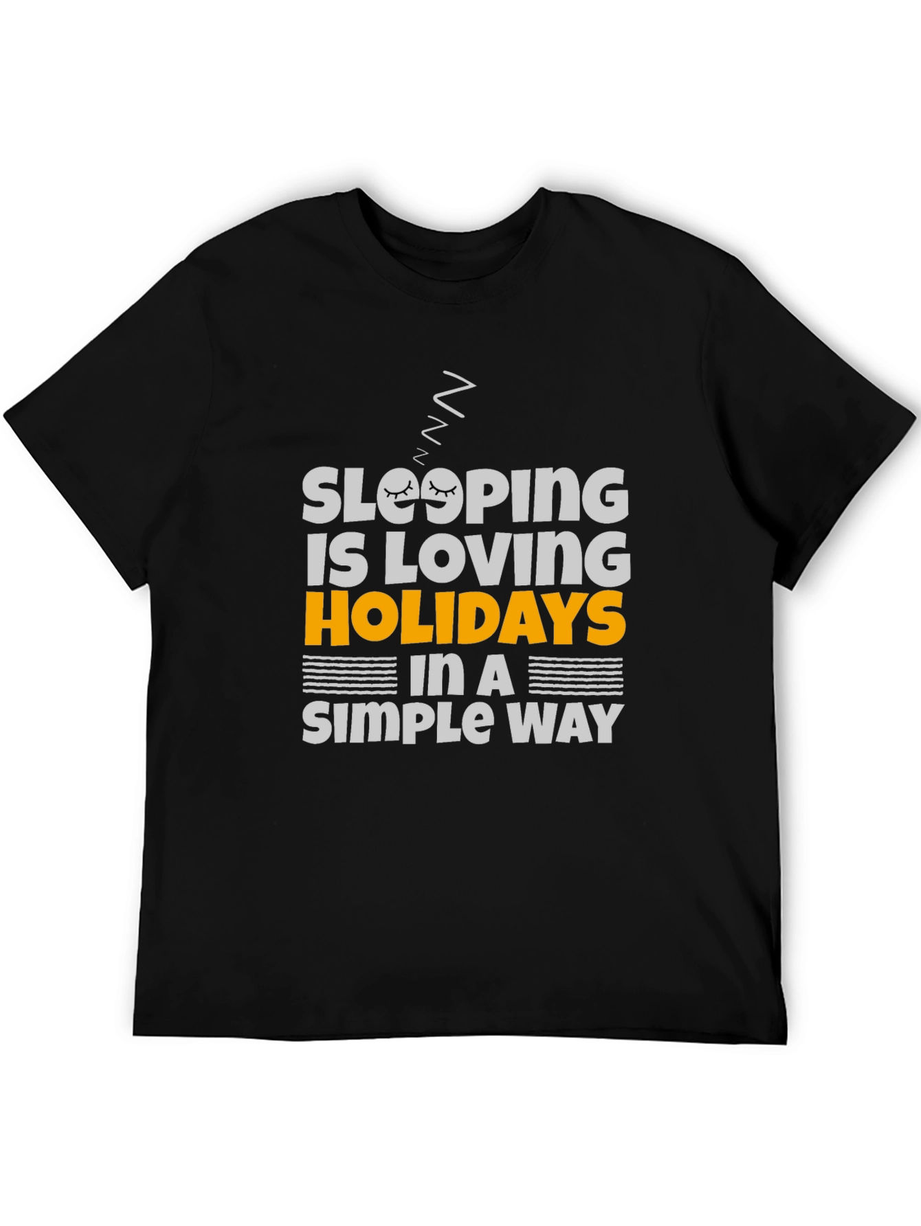 Sleeping is Loving Holidays T-Shirt