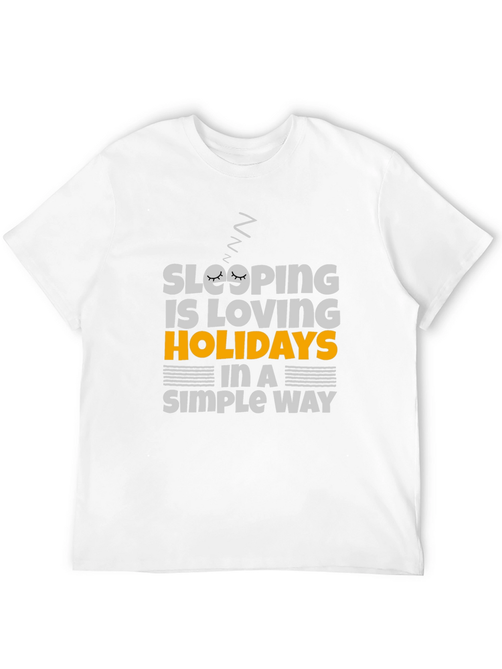Sleeping is Loving Holidays T-Shirt