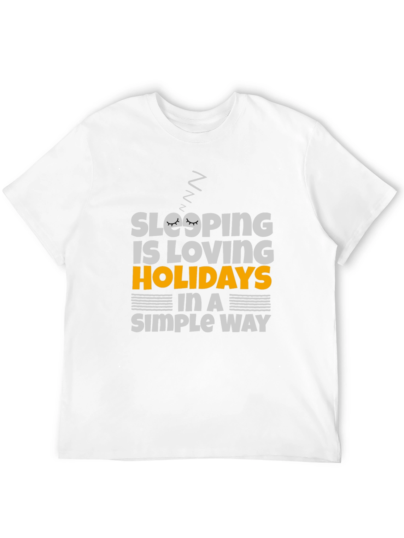 Sleeping is Loving Holidays T-Shirt