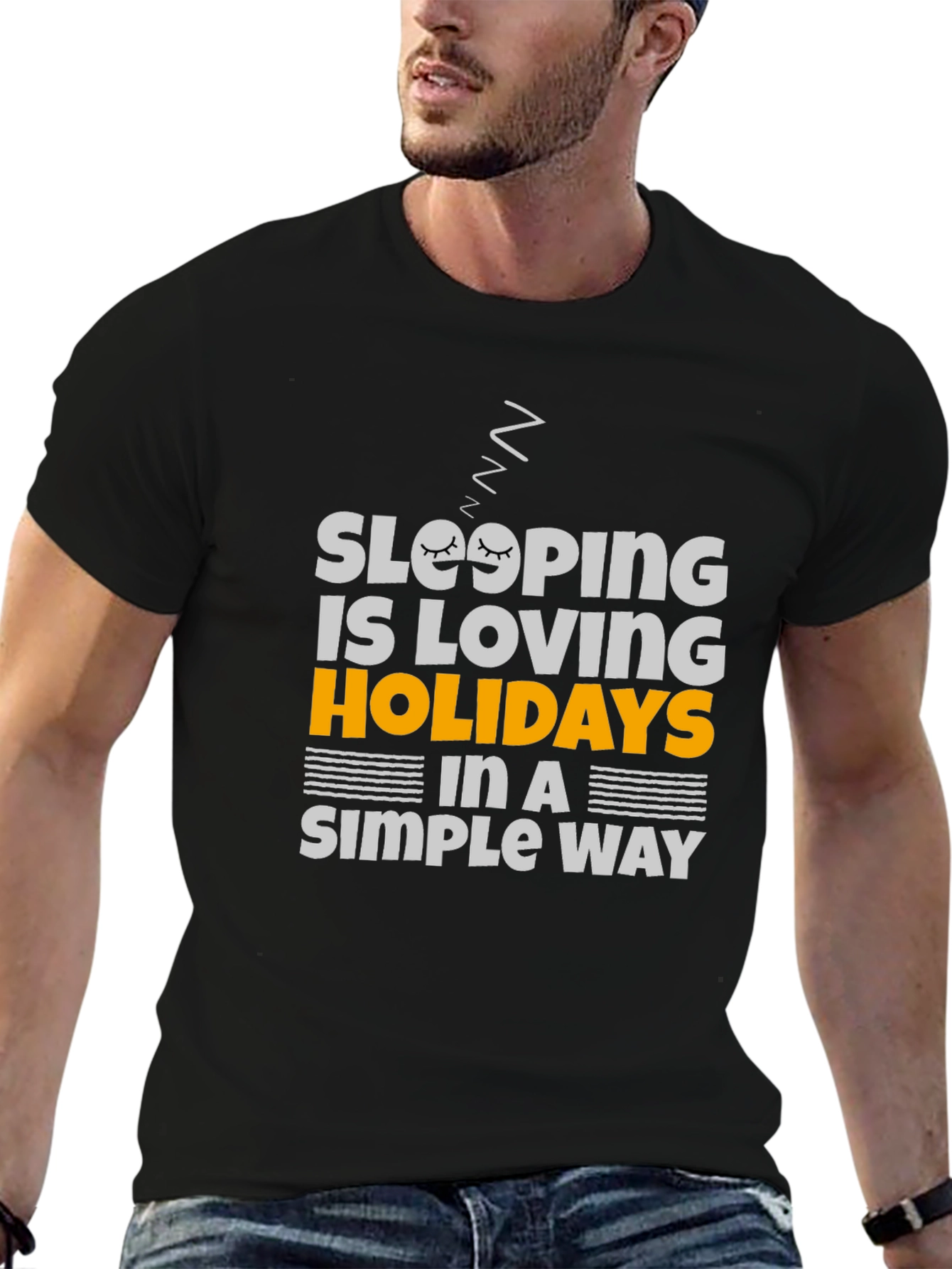 Sleeping is Loving Holidays T-Shirt