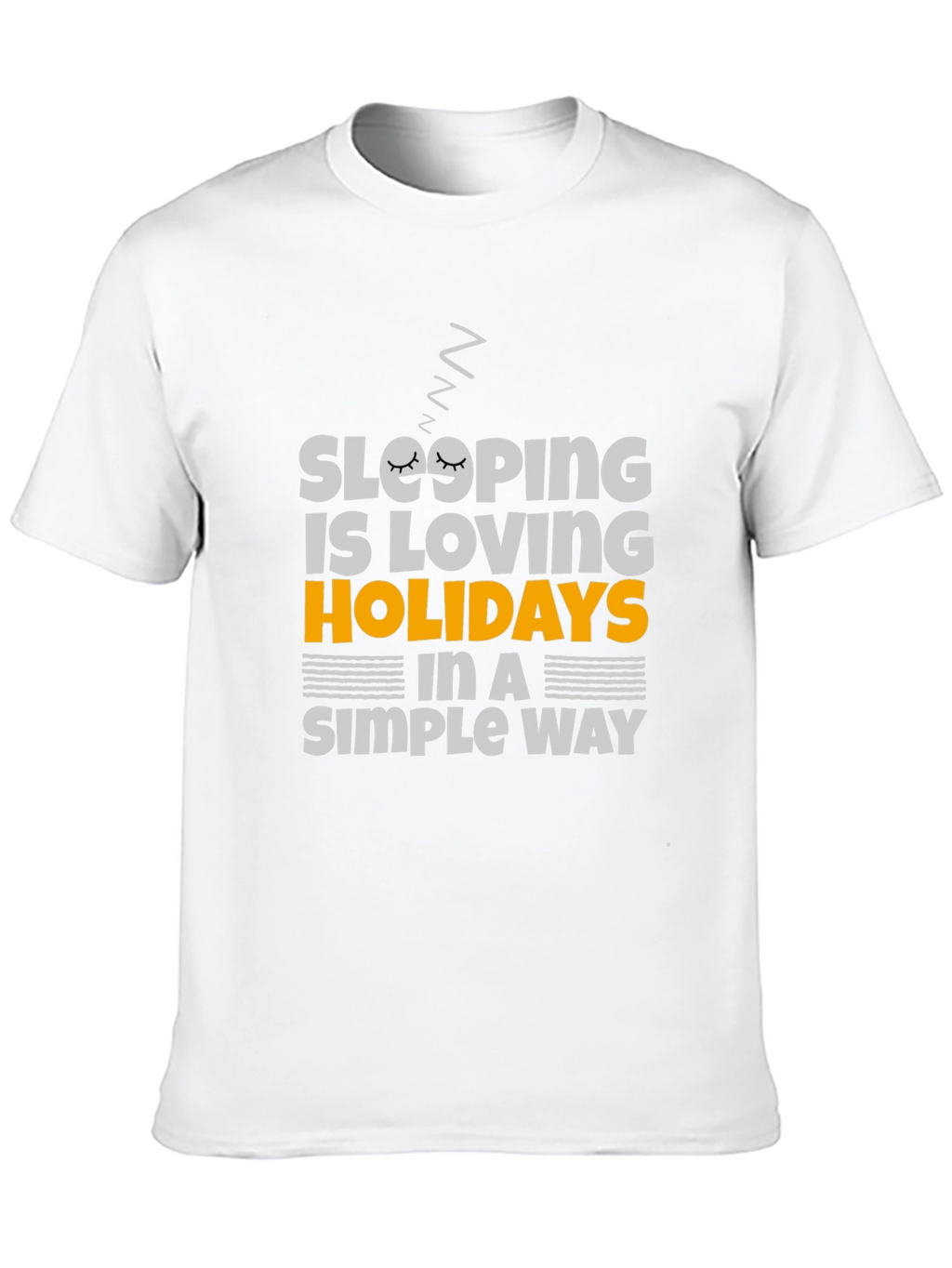 Sleeping is Loving Holidays T-Shirt