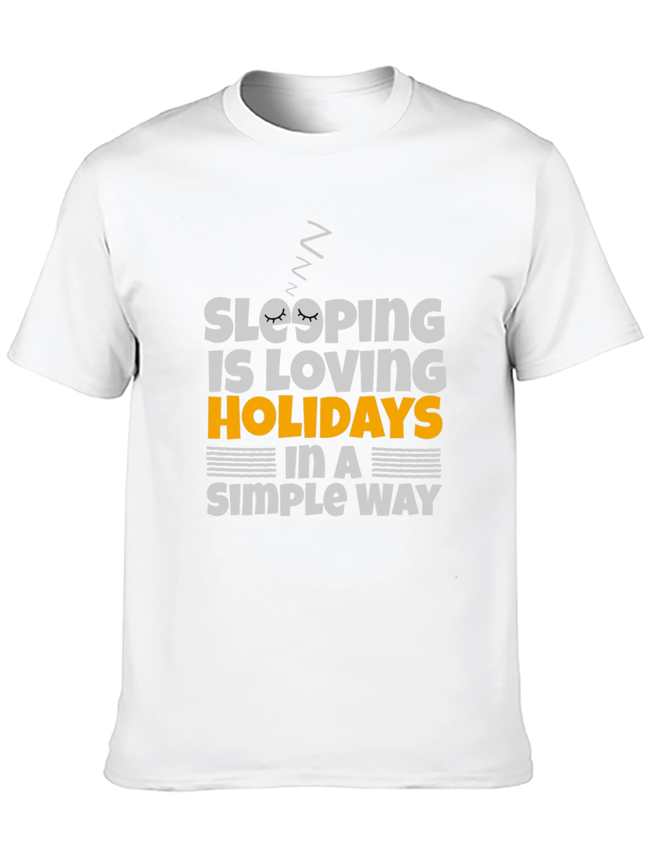 Sleeping is Loving Holidays T-Shirt