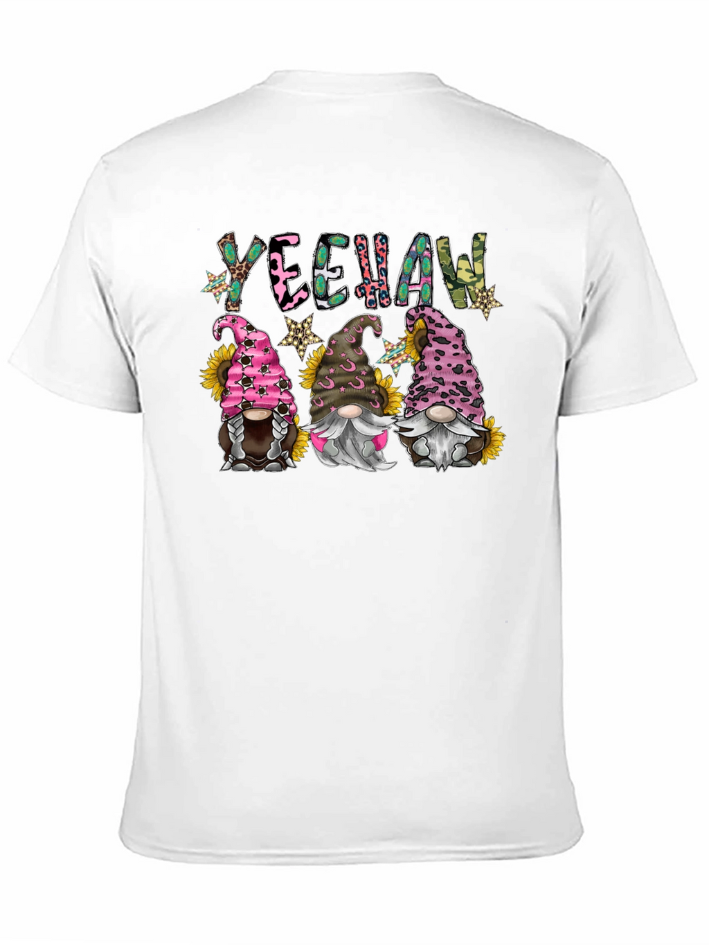 Yeehaw Gnomes Black Graphic Tee