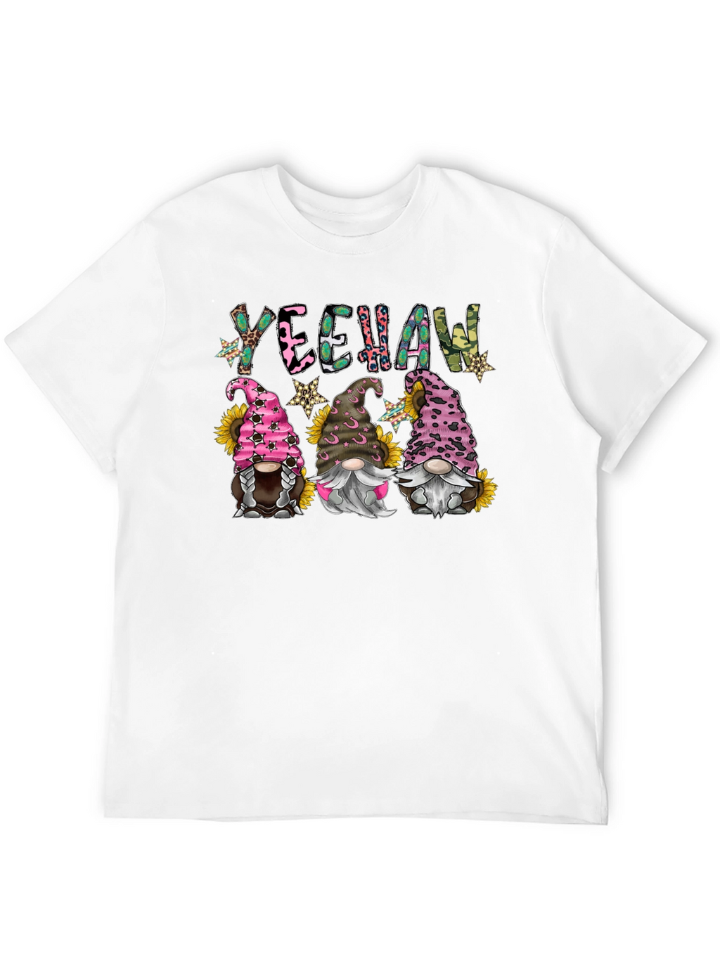 Yeehaw Gnomes Black Graphic Tee