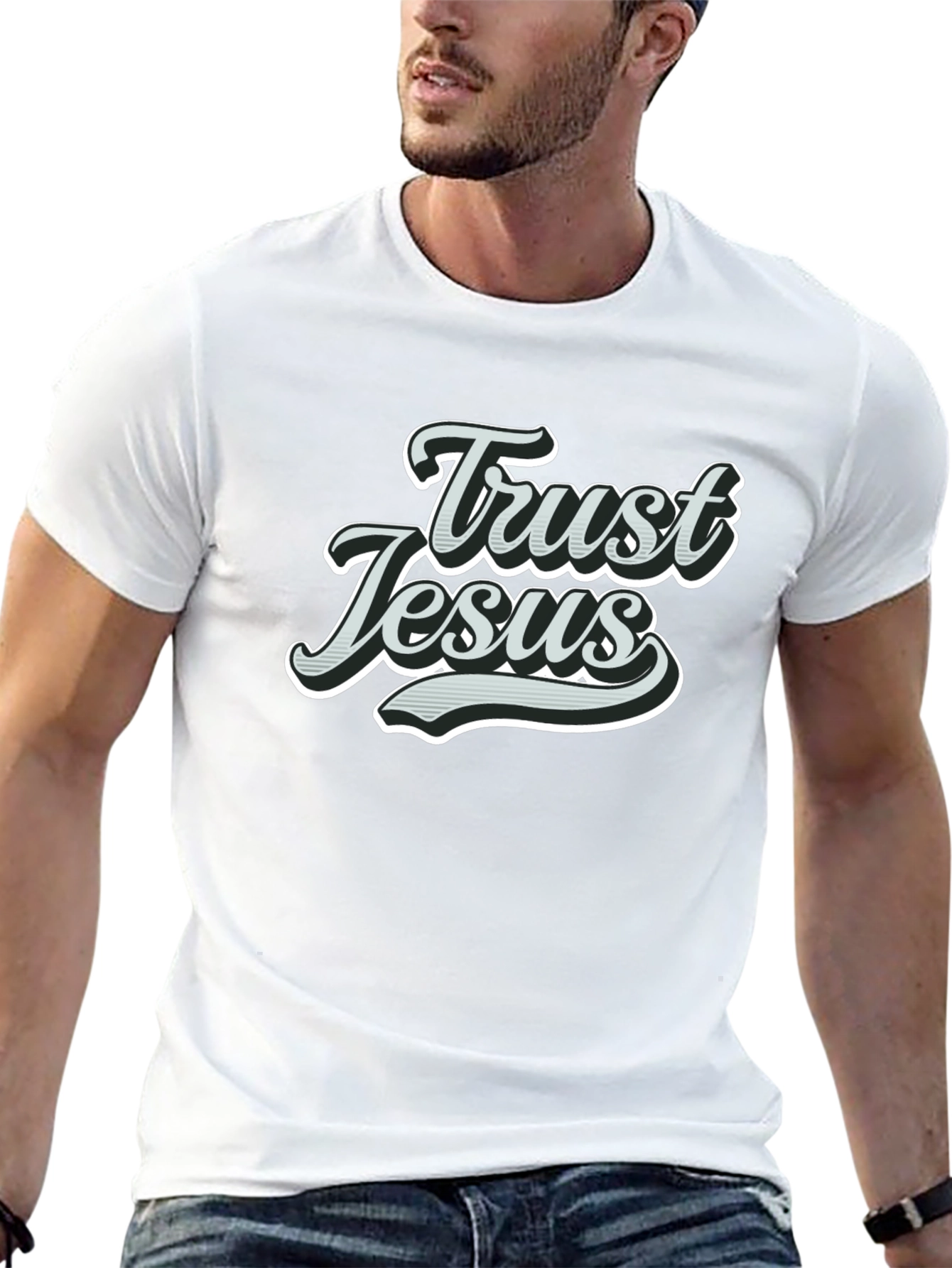 Trust Jesus Graphic T-Shirt