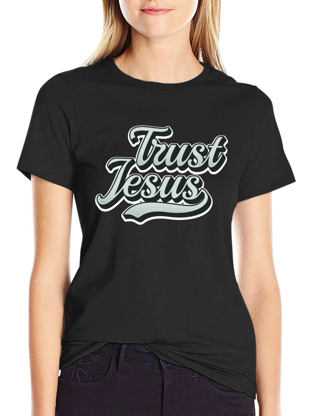 Trust Jesus Graphic T-Shirt