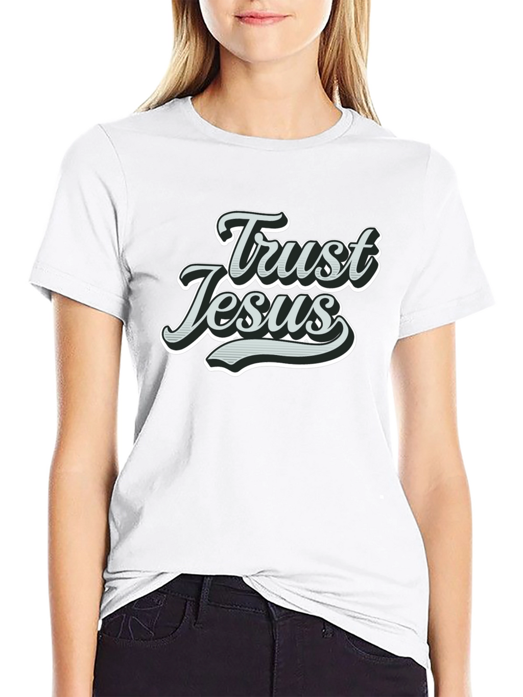 Trust Jesus Graphic T-Shirt