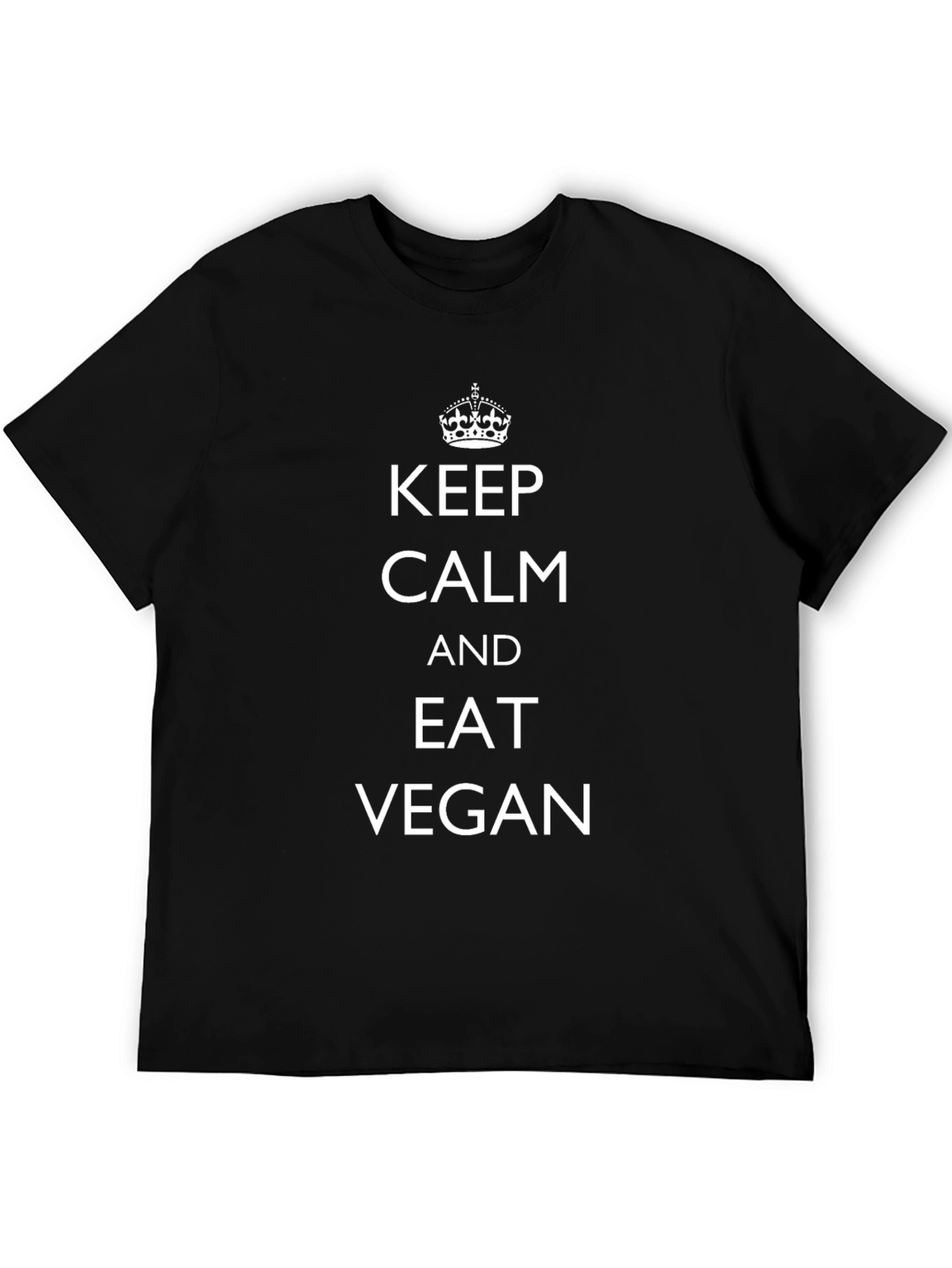 Keep Calm and Eat Vegan Graphic Tee
