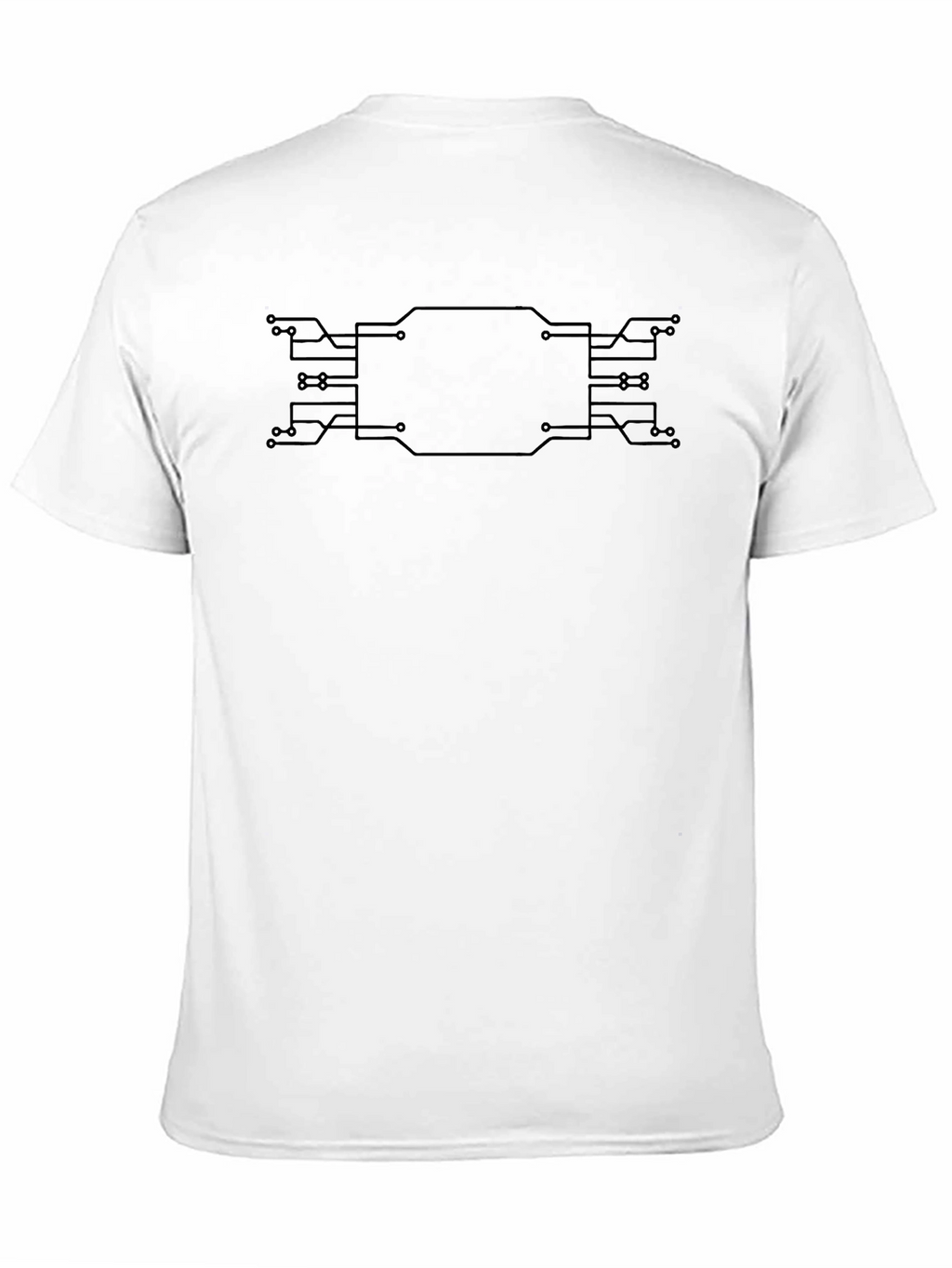 Circuit Board Graphic Tee - Cool Tech Style