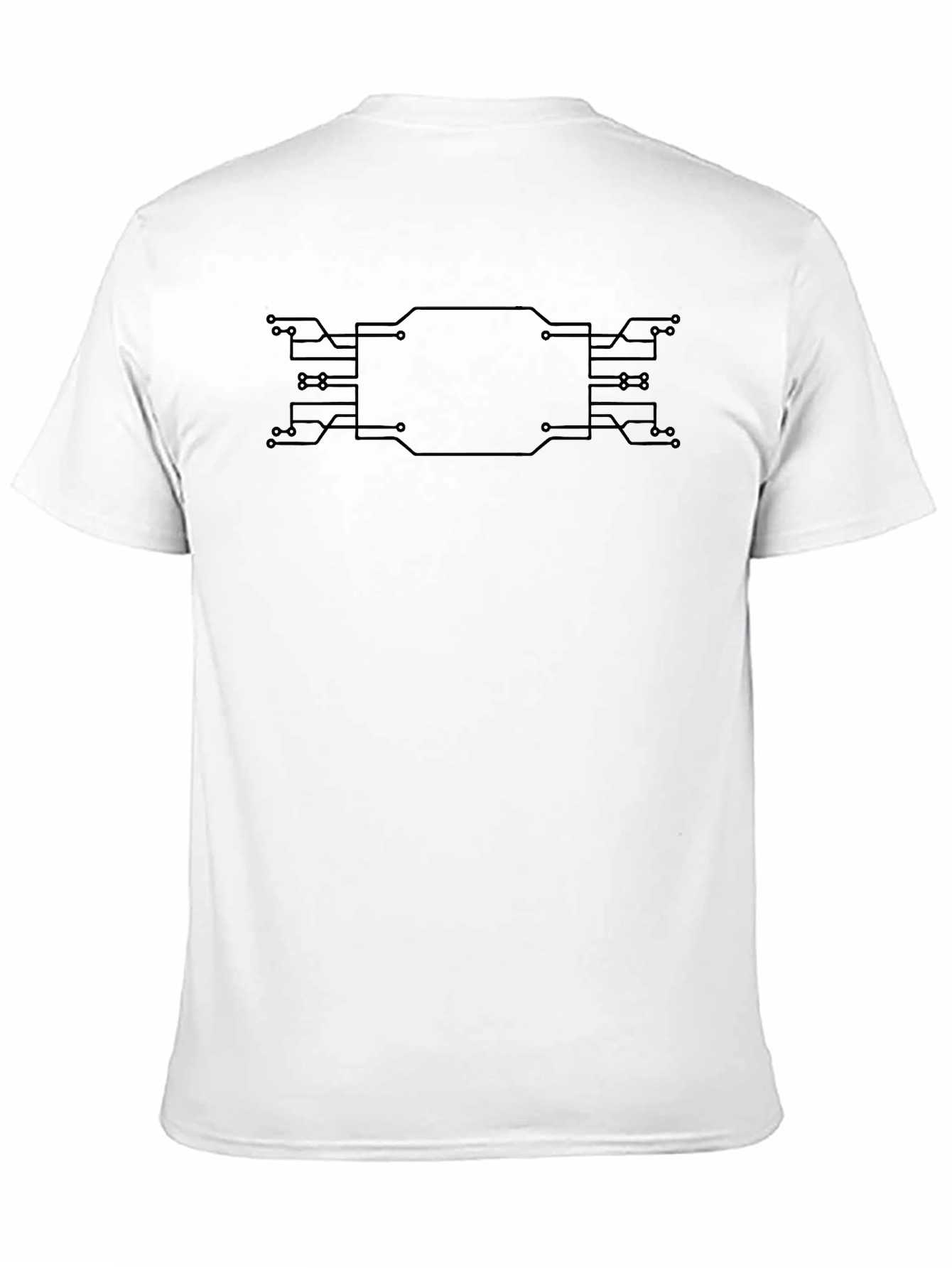 Circuit Board Graphic Tee - Cool Tech Style