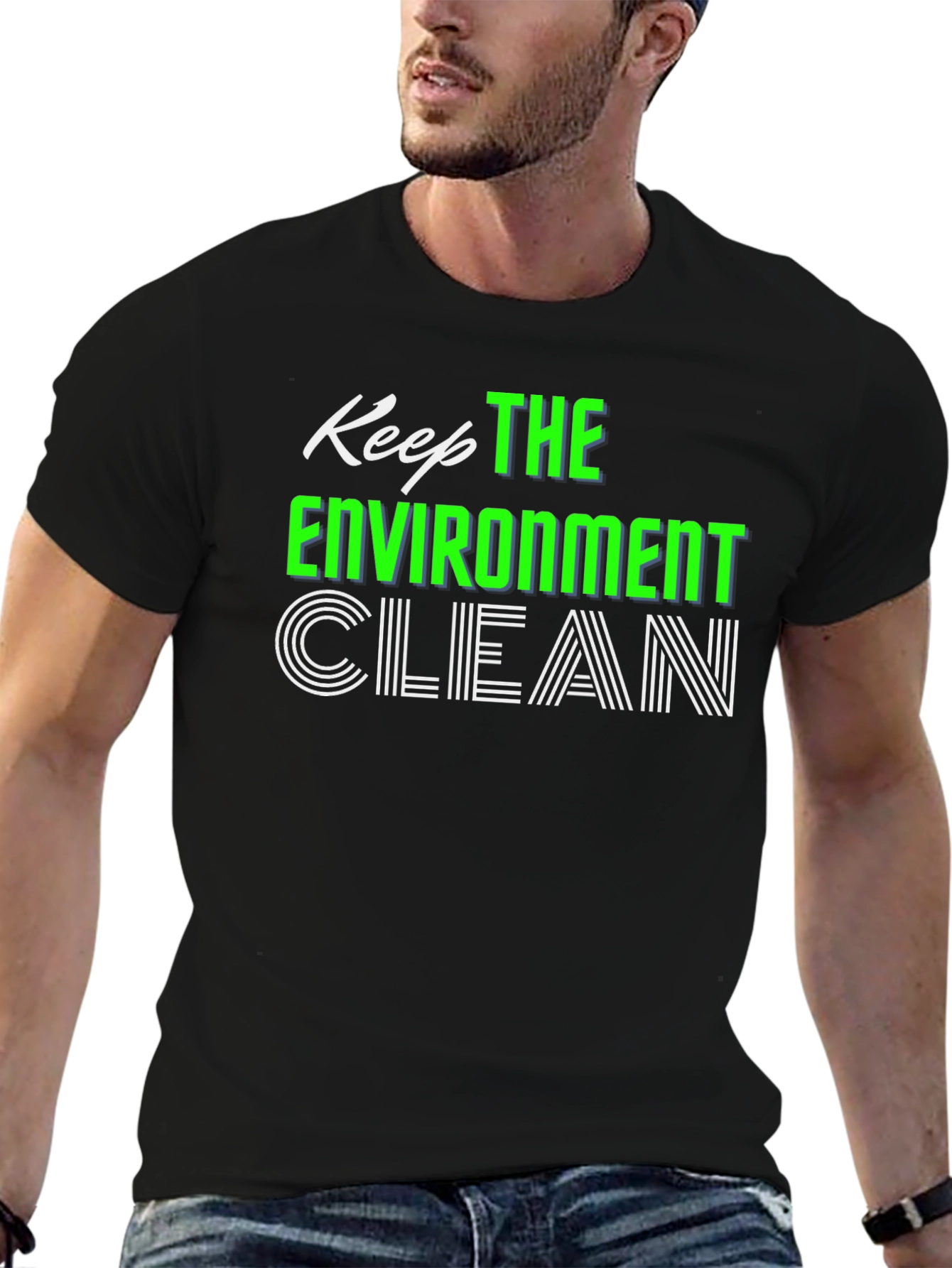 Keep The Environment Clean Graphic Tee