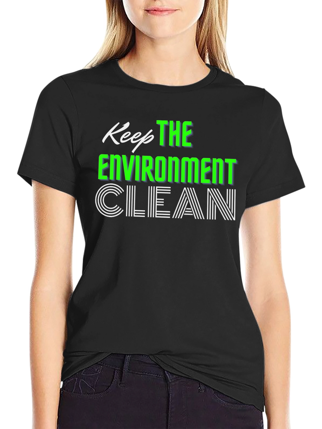 Keep The Environment Clean Graphic Tee