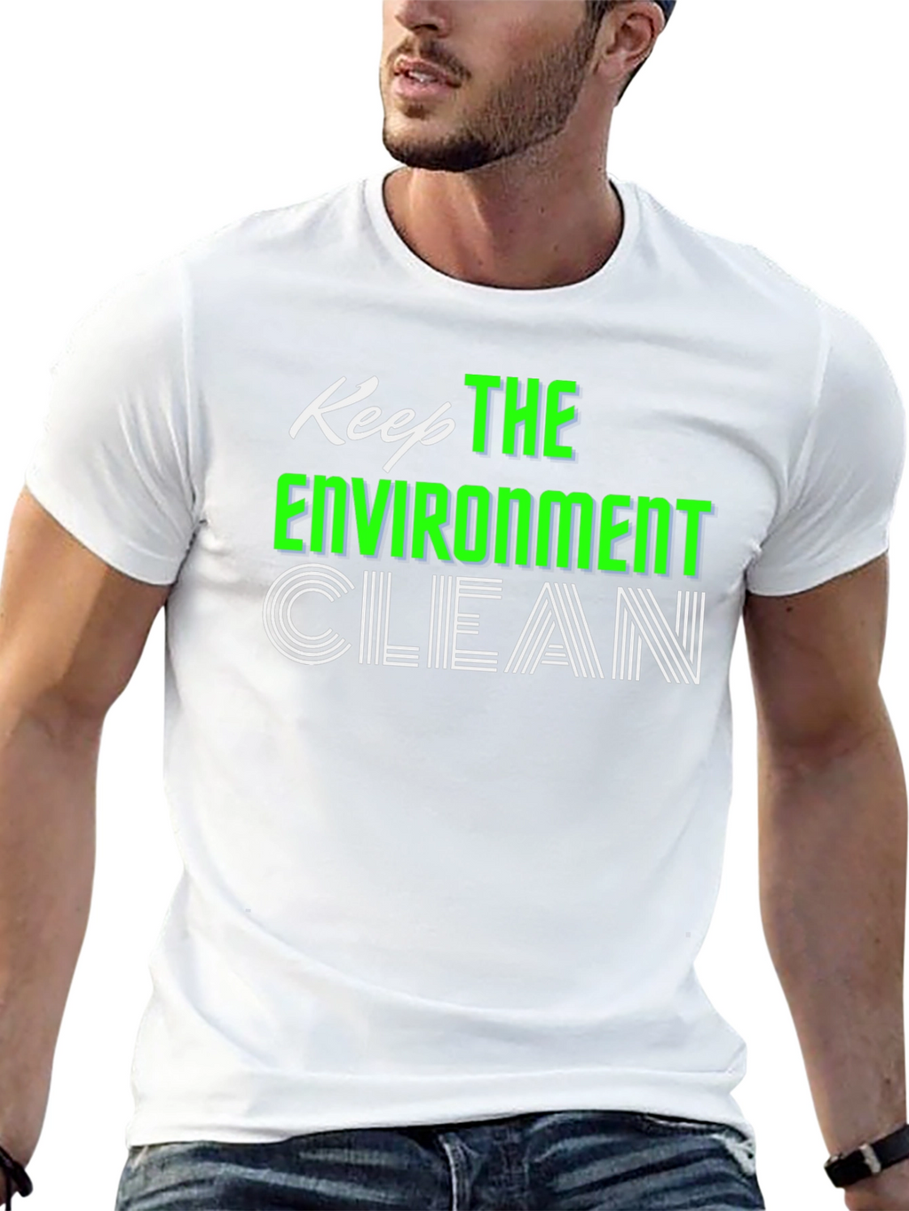 Keep The Environment Clean Graphic Tee