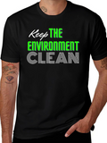 Keep The Environment Clean Graphic Tee