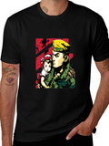 Soldier & Child Graphic Tee - Stylish Comfort
