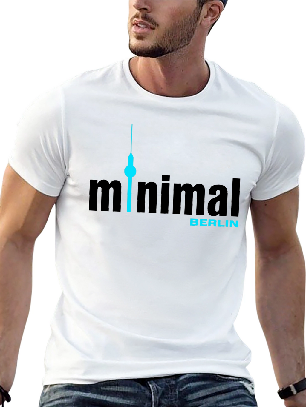 Minimal Berlin T-Shirt - Modern City Style