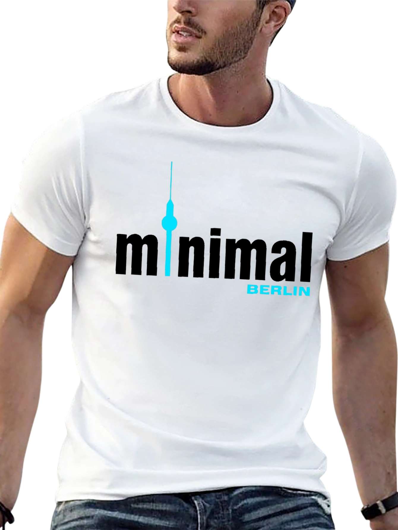 Minimal Berlin T-Shirt - Modern City Style