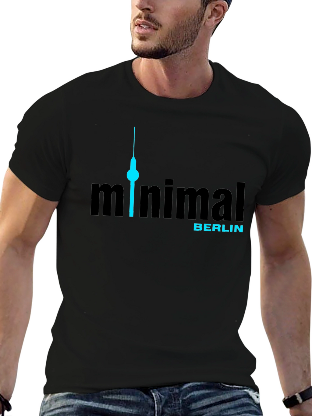 Minimal Berlin T-Shirt - Modern City Style
