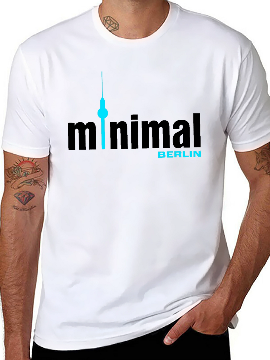 Minimal Berlin T-Shirt - Modern City Style