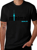 Minimal Berlin T-Shirt - Modern City Style
