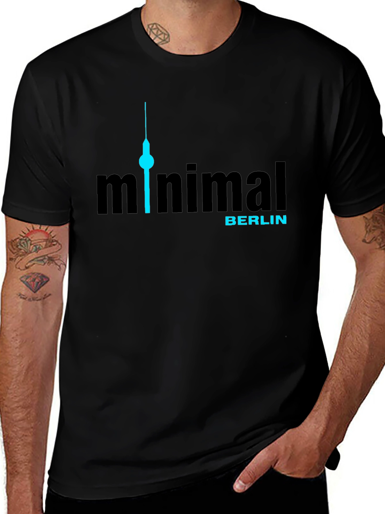 Minimal Berlin T-Shirt - Modern City Style