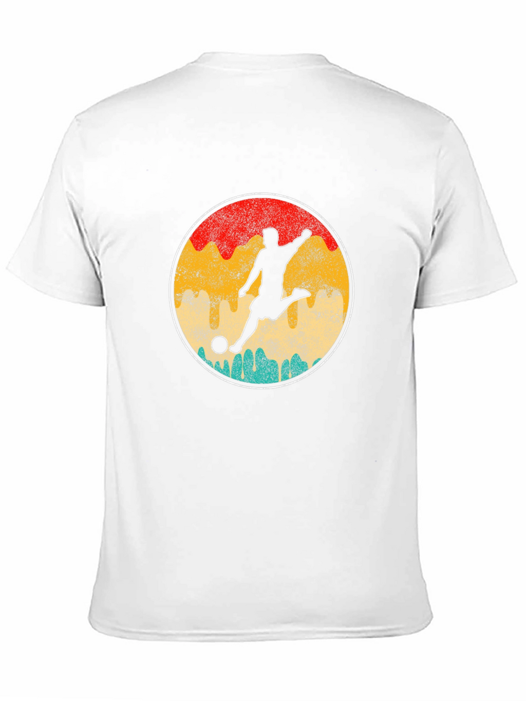Retro Soccer Player Graphic Tee