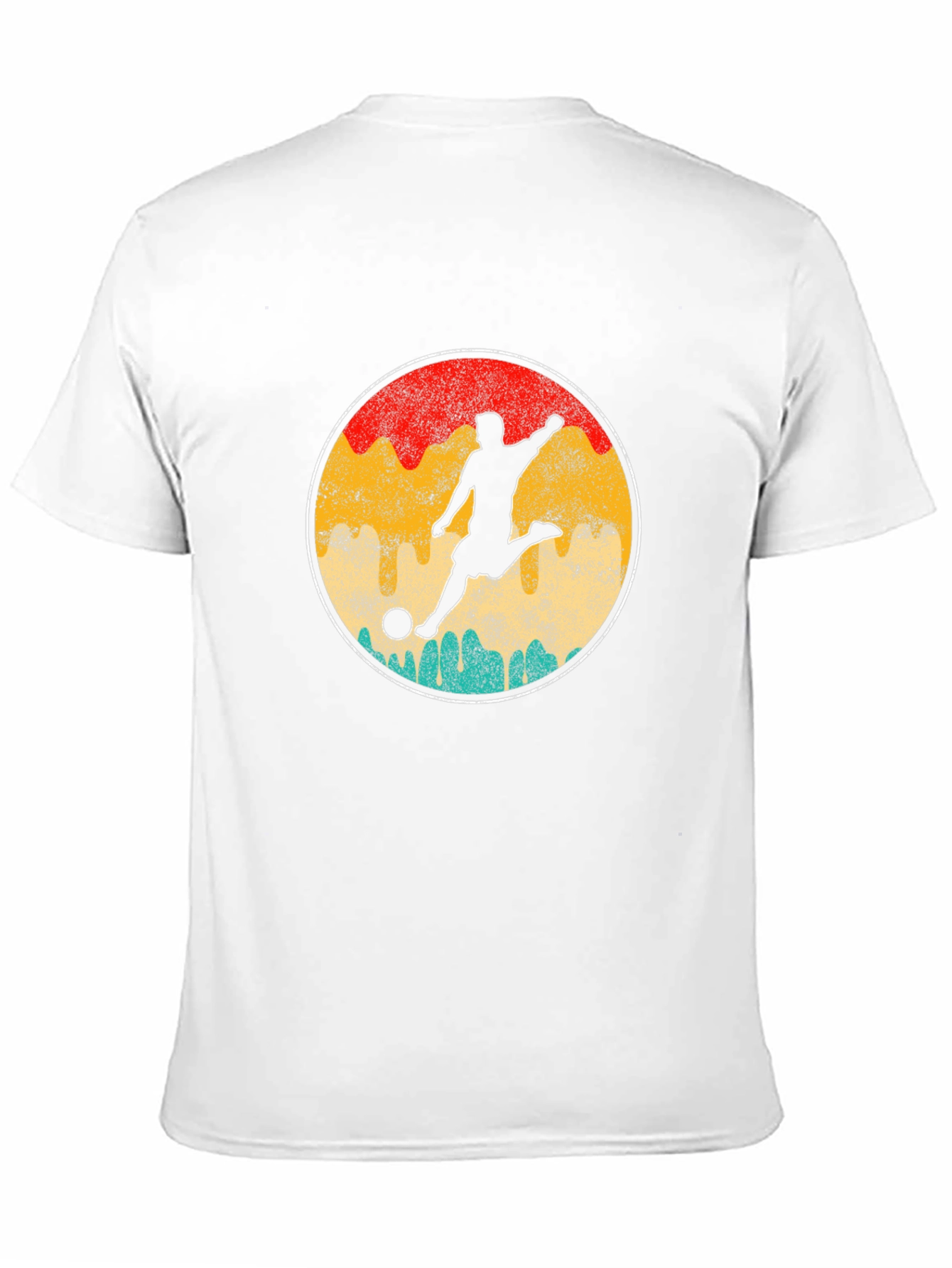 Retro Soccer Player Graphic Tee