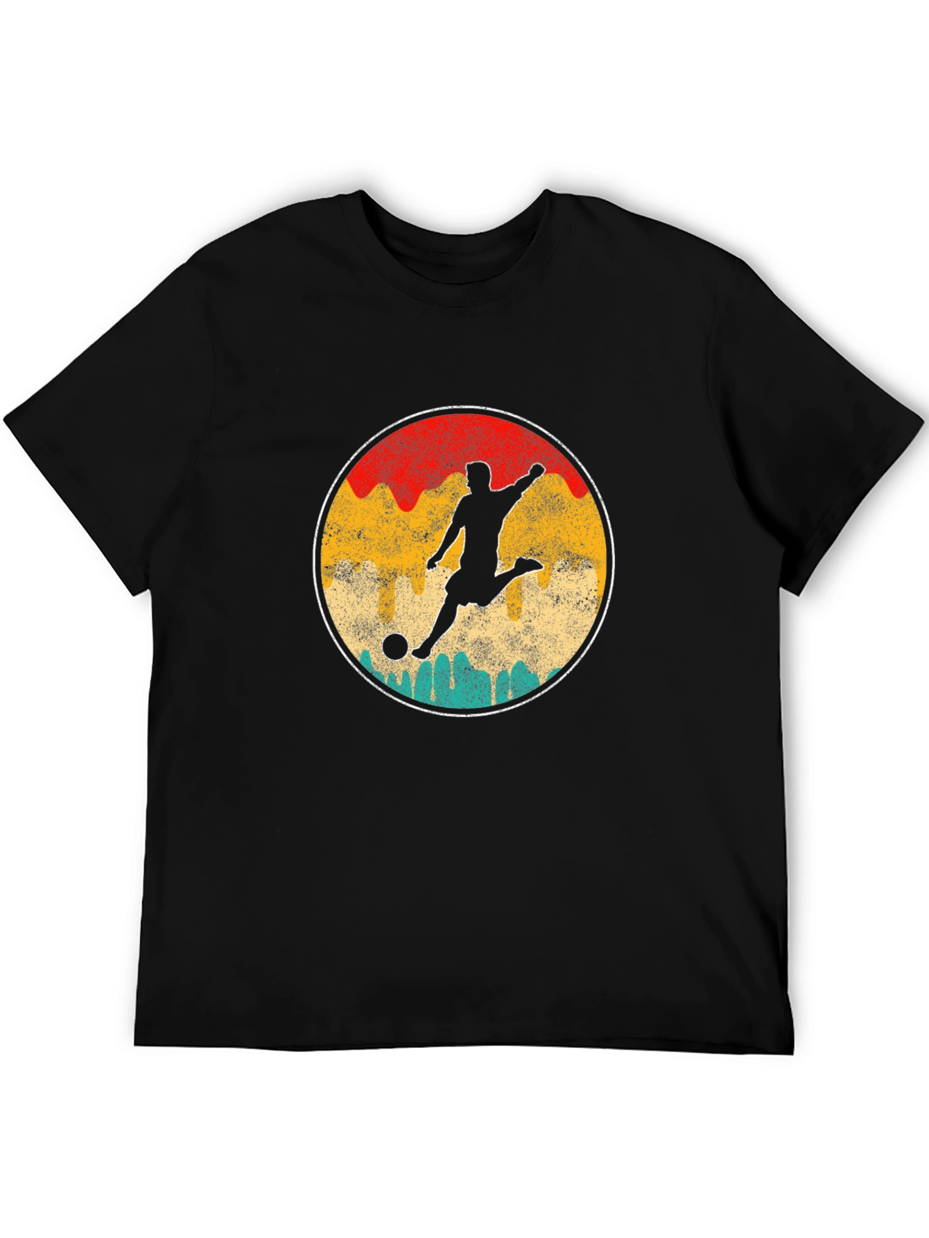 Retro Soccer Player Graphic Tee