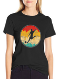 Retro Soccer Player Graphic Tee