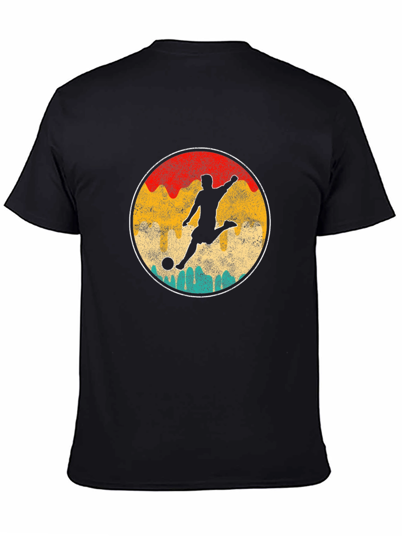Retro Soccer Player Graphic Tee