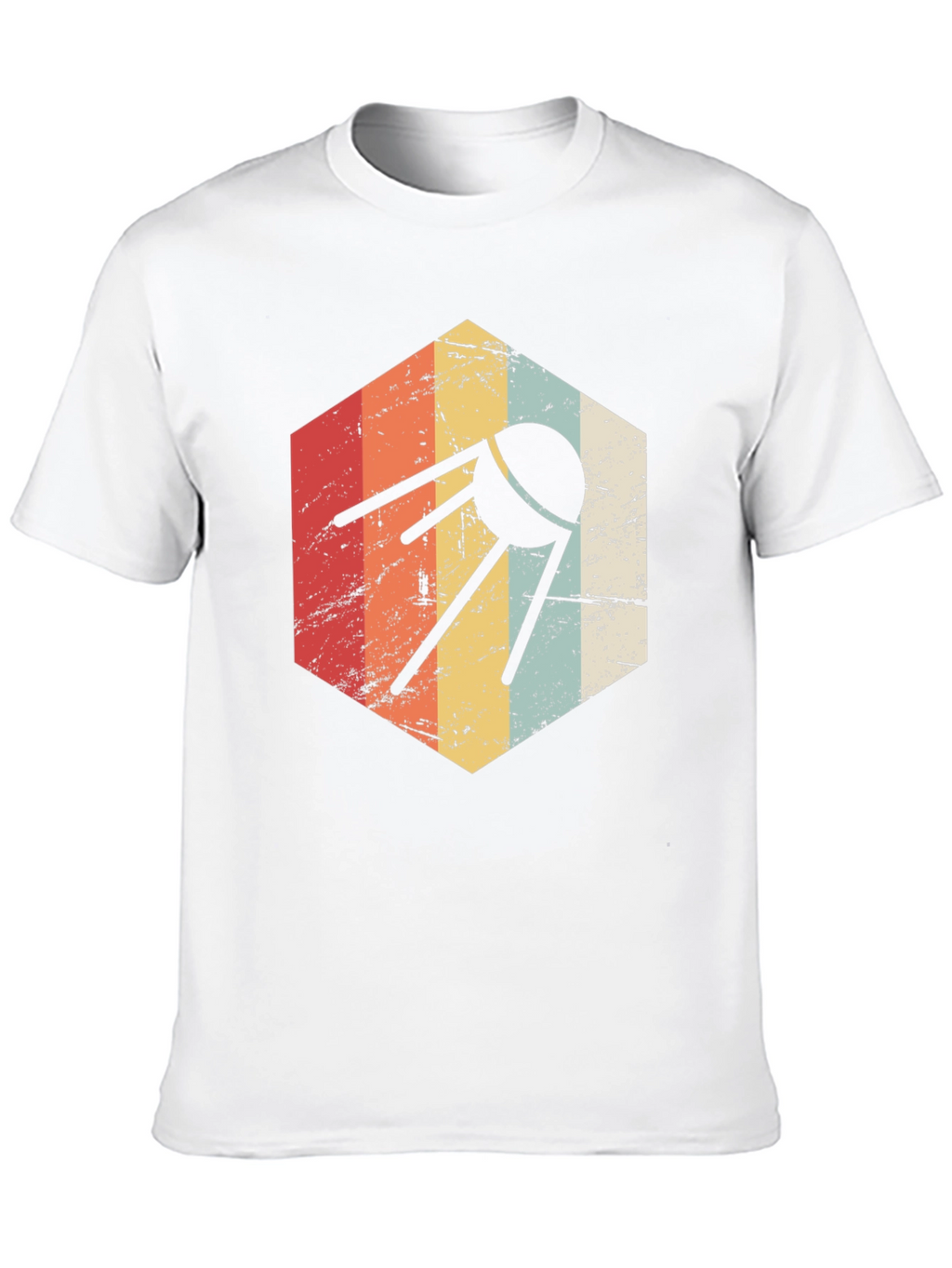 Retro Satellite T-Shirt - Space Age Style