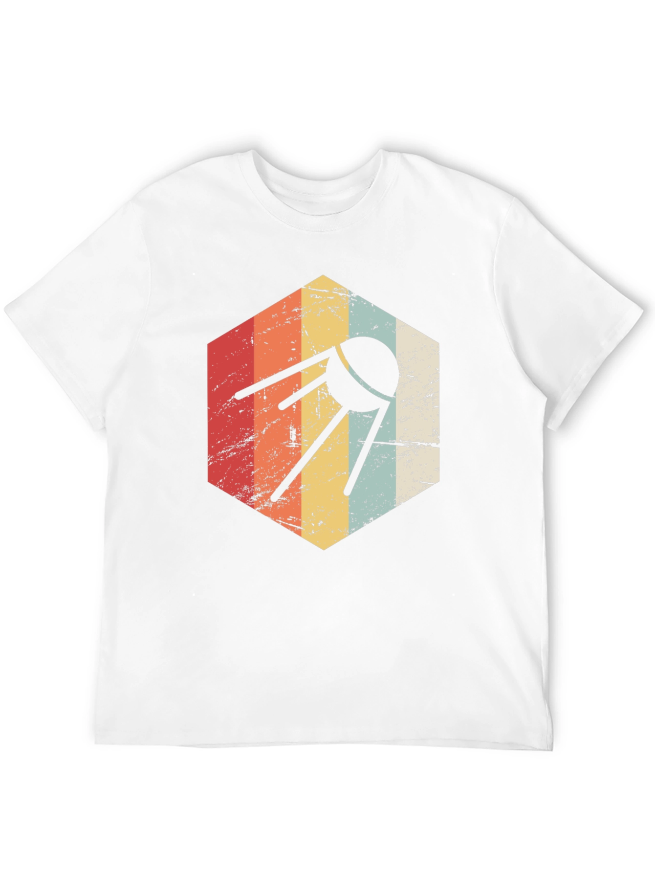 Retro Satellite T-Shirt - Space Age Style