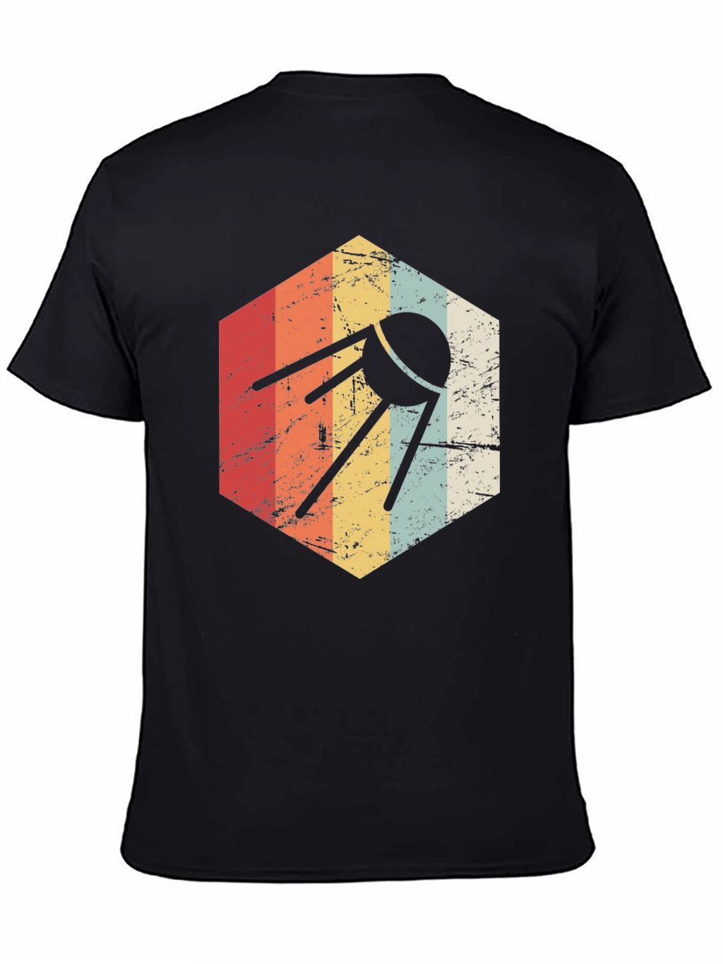 Retro Satellite T-Shirt - Space Age Style