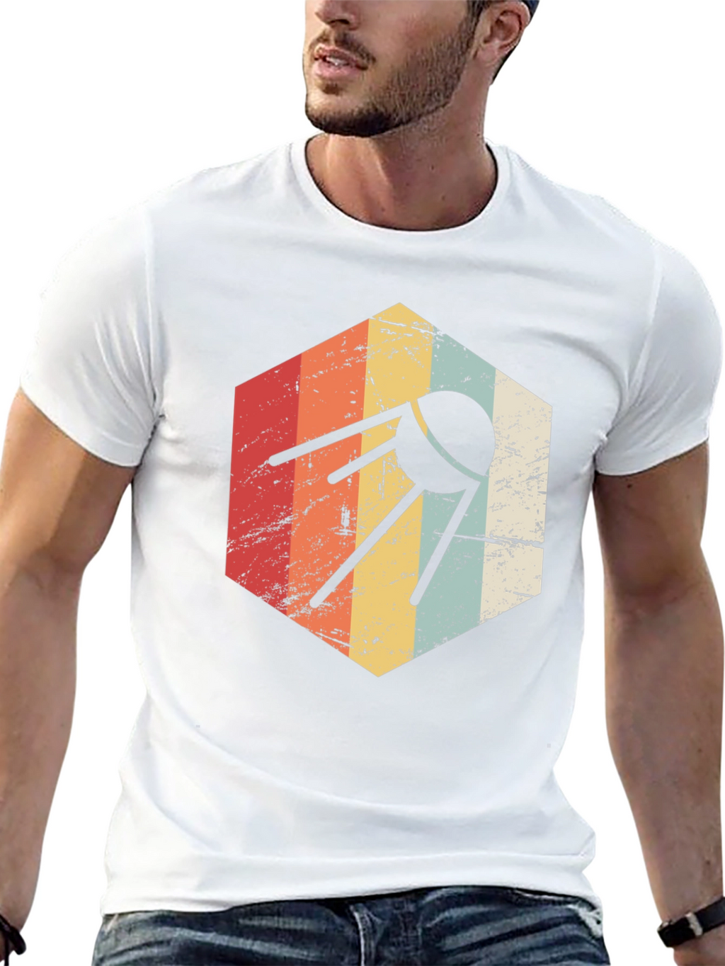 Retro Satellite T-Shirt - Space Age Style