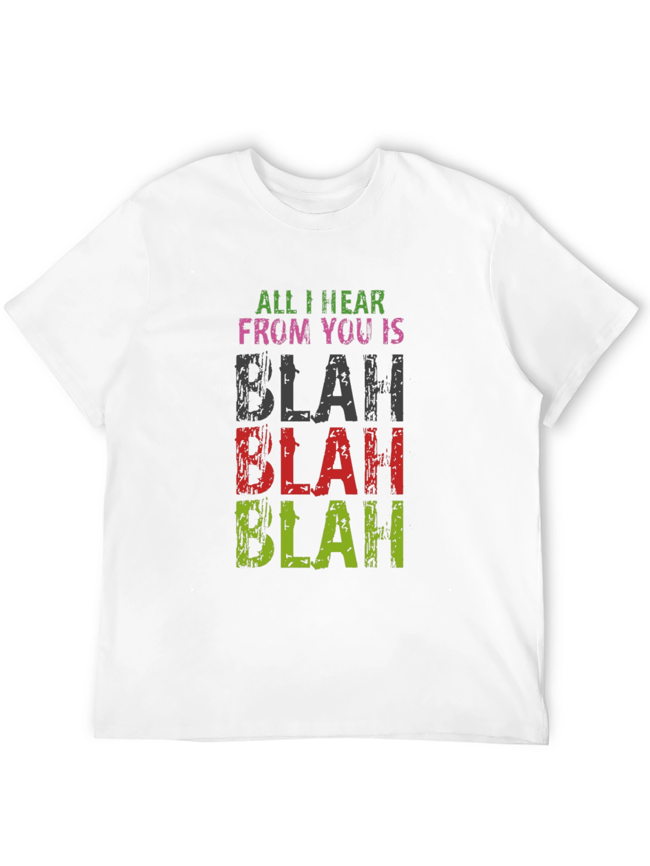 Blah Blah T-Shirt: Funny Sarcastic Tee