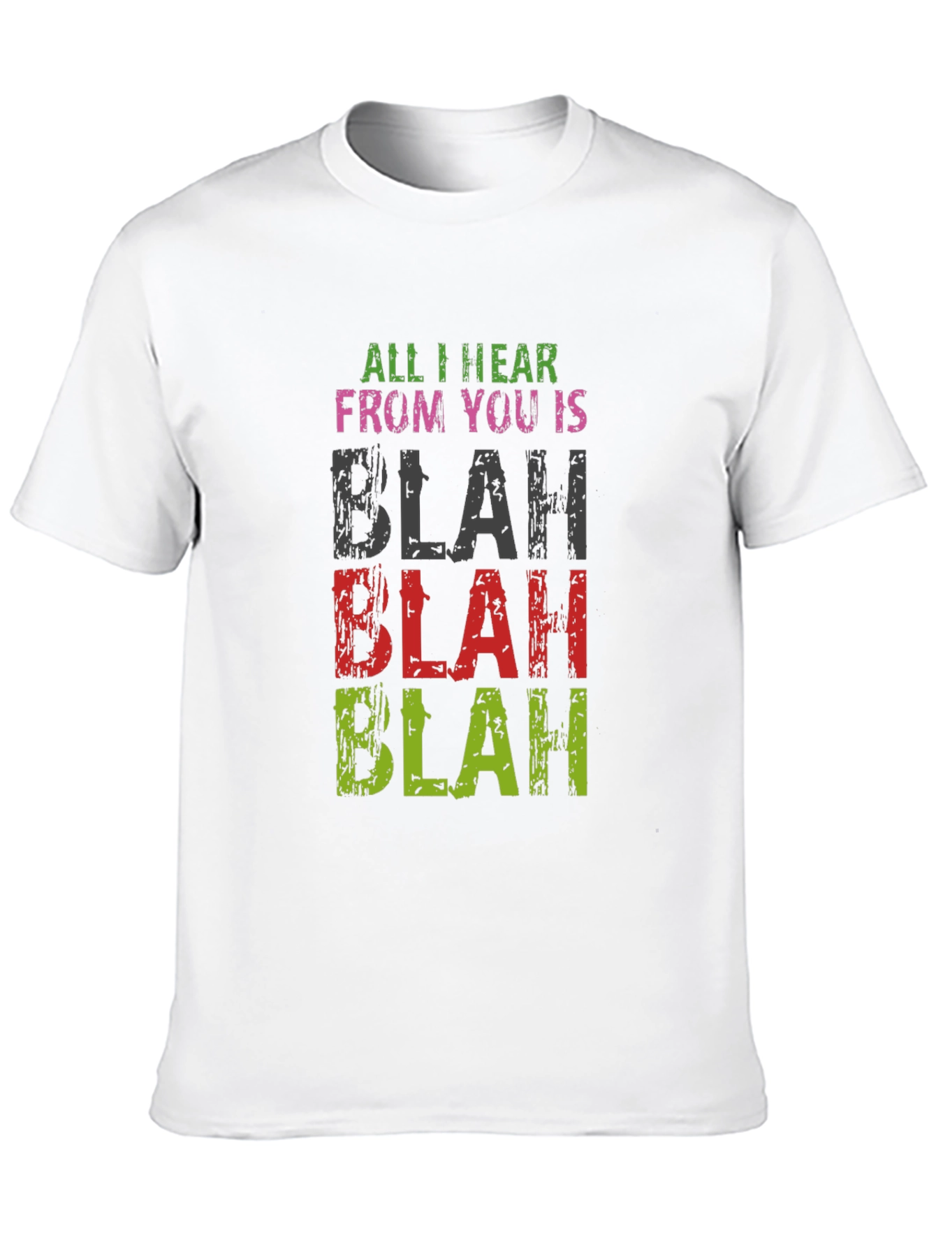 Blah Blah T-Shirt: Funny Sarcastic Tee