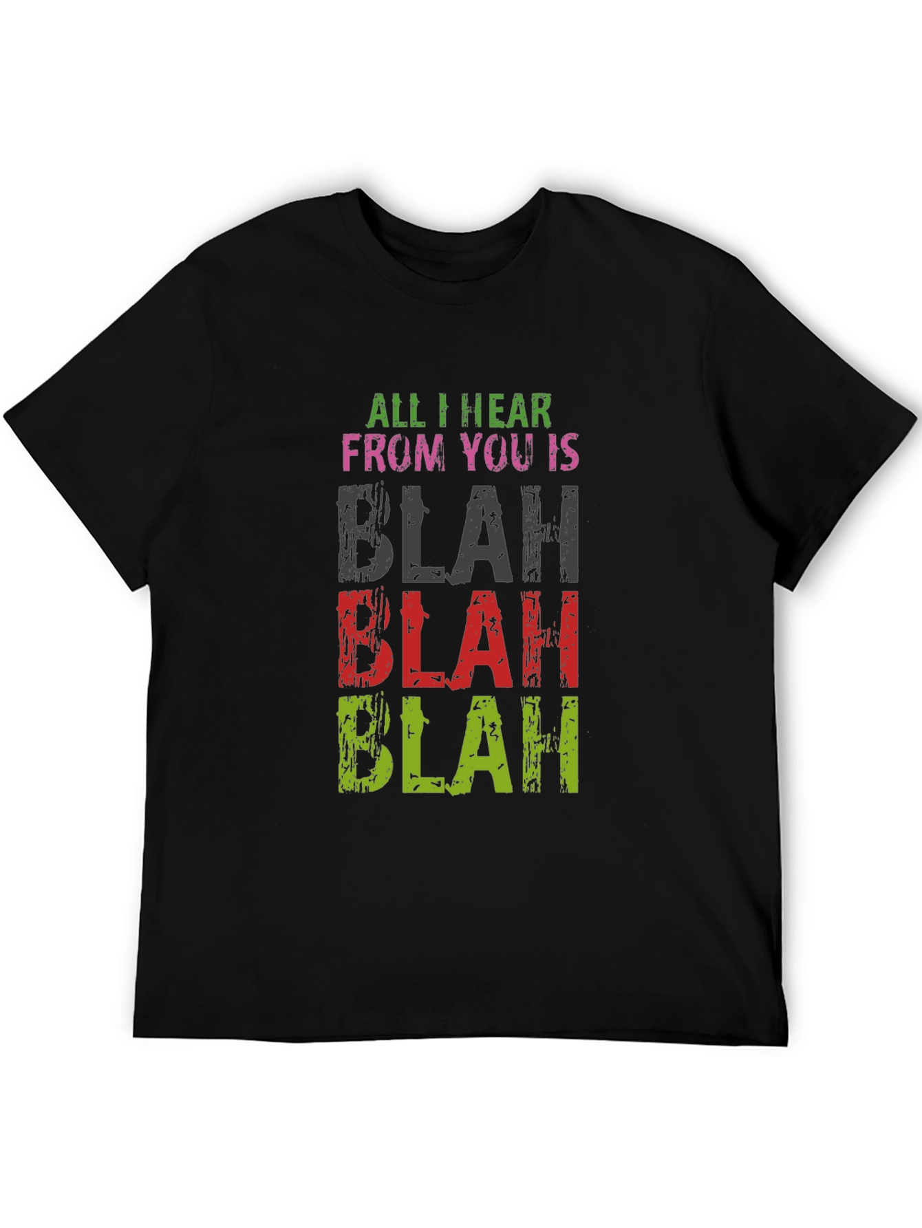 Blah Blah T-Shirt: Funny Sarcastic Tee
