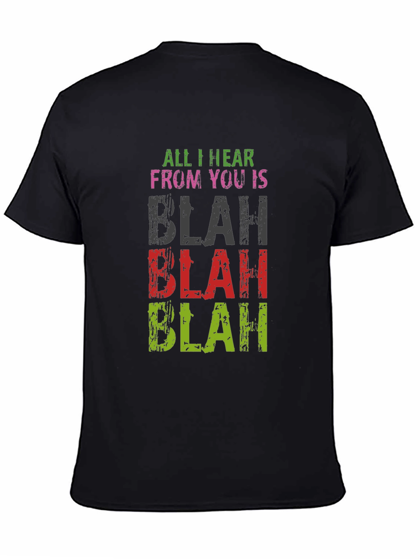 Blah Blah T-Shirt: Funny Sarcastic Tee