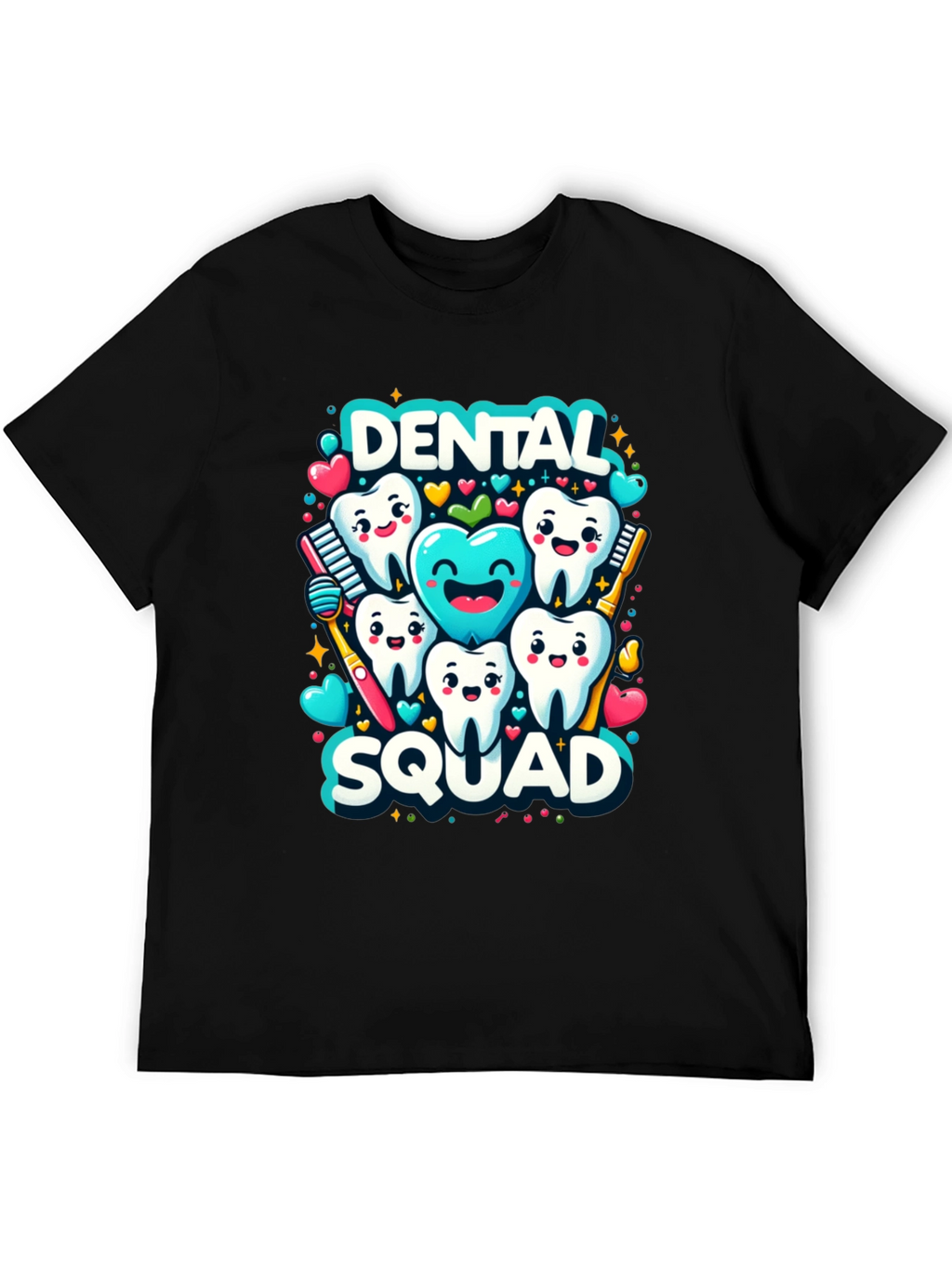 Dental Squad Graphic Tee - Funny Tooth Shirt