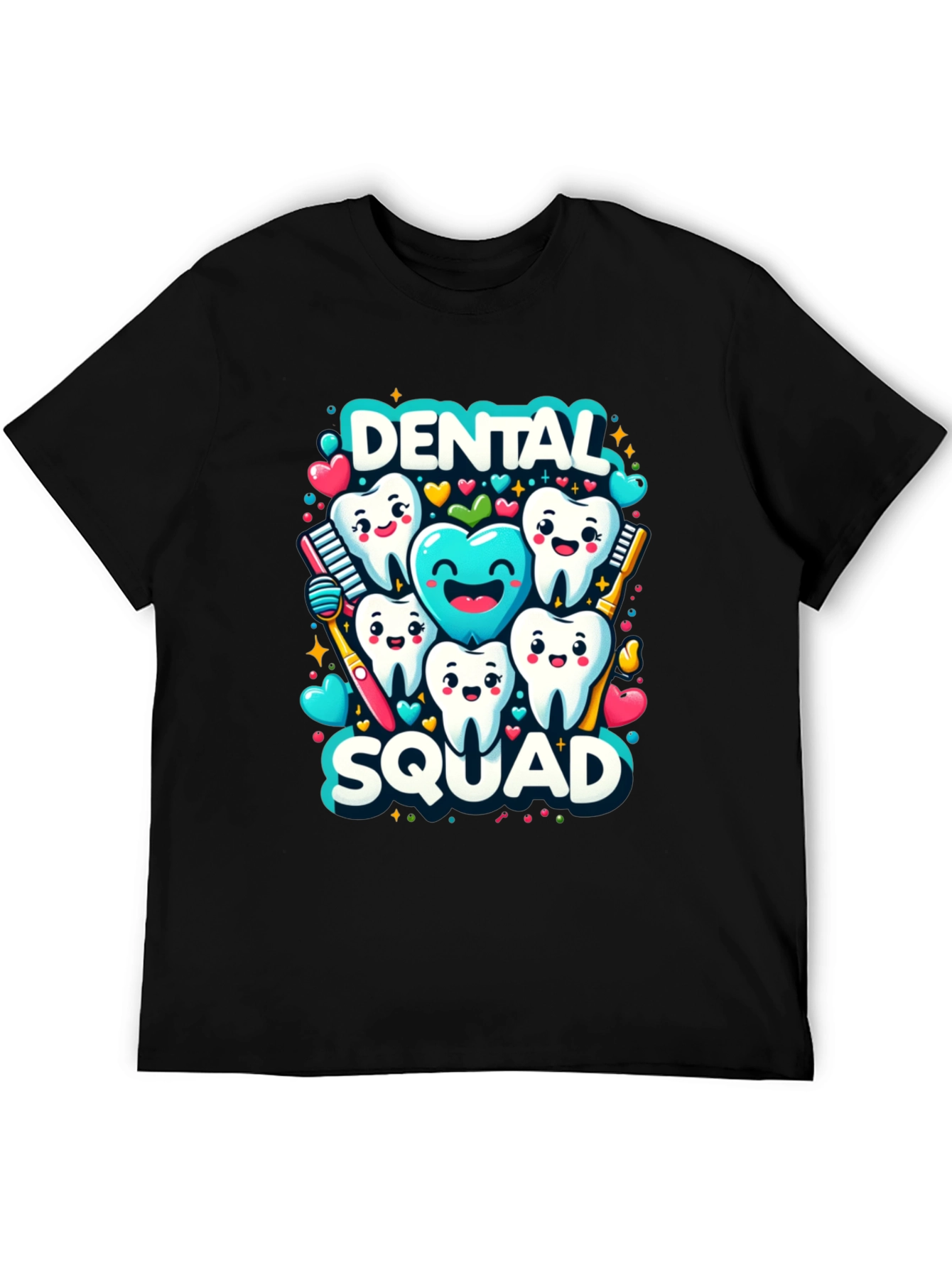 Dental Squad Graphic Tee - Funny Tooth Shirt