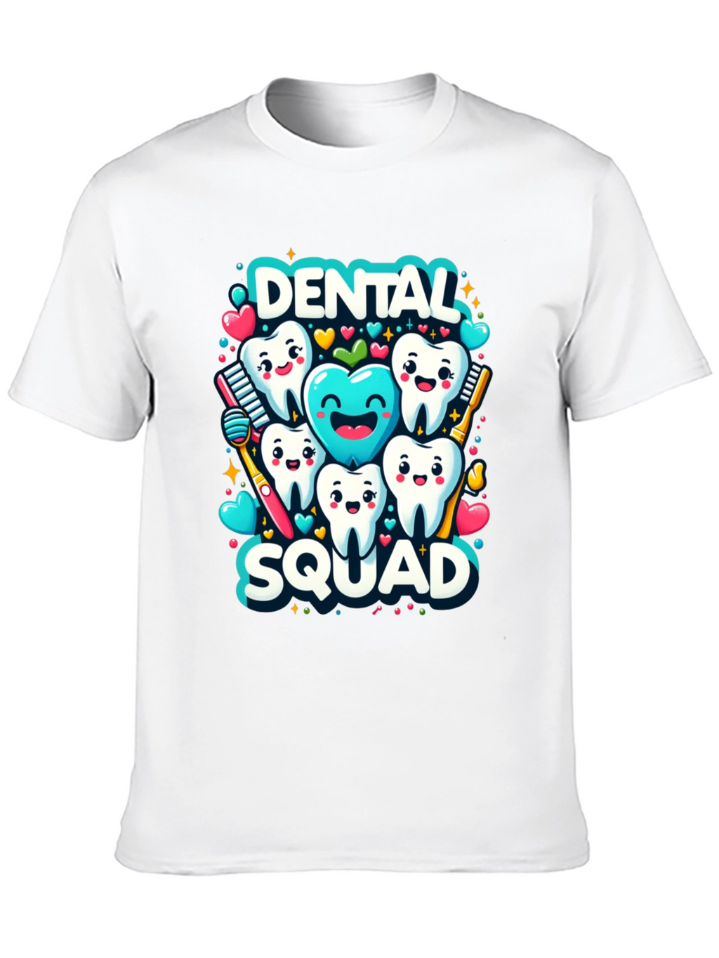 Dental Squad Graphic Tee - Funny Tooth Shirt
