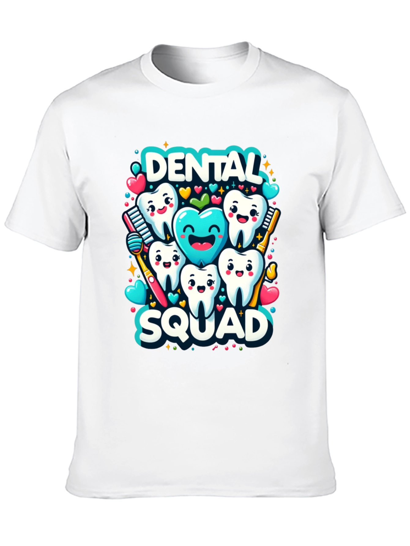 Dental Squad Graphic Tee - Funny Tooth Shirt