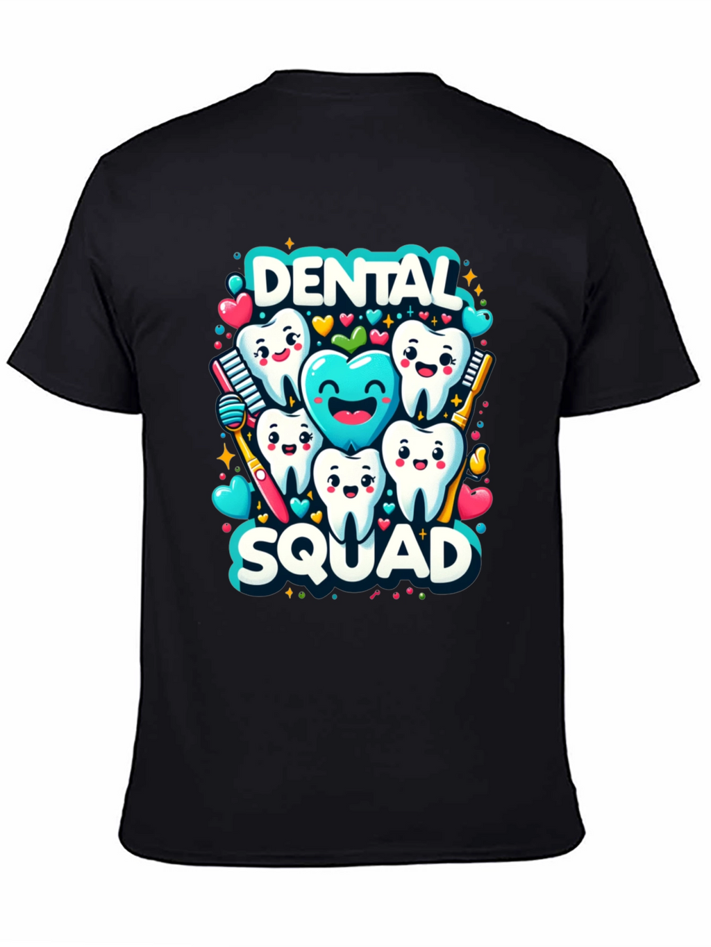 Dental Squad Graphic Tee - Funny Tooth Shirt